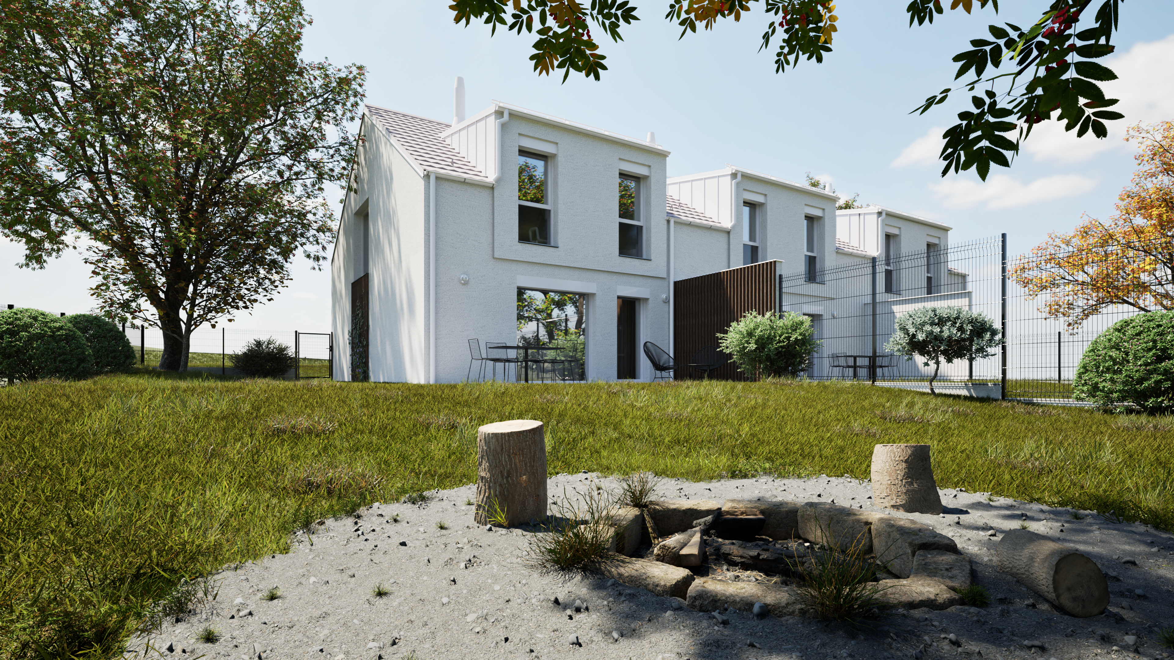 Rodinný dům se třemi bytovými jednotkami